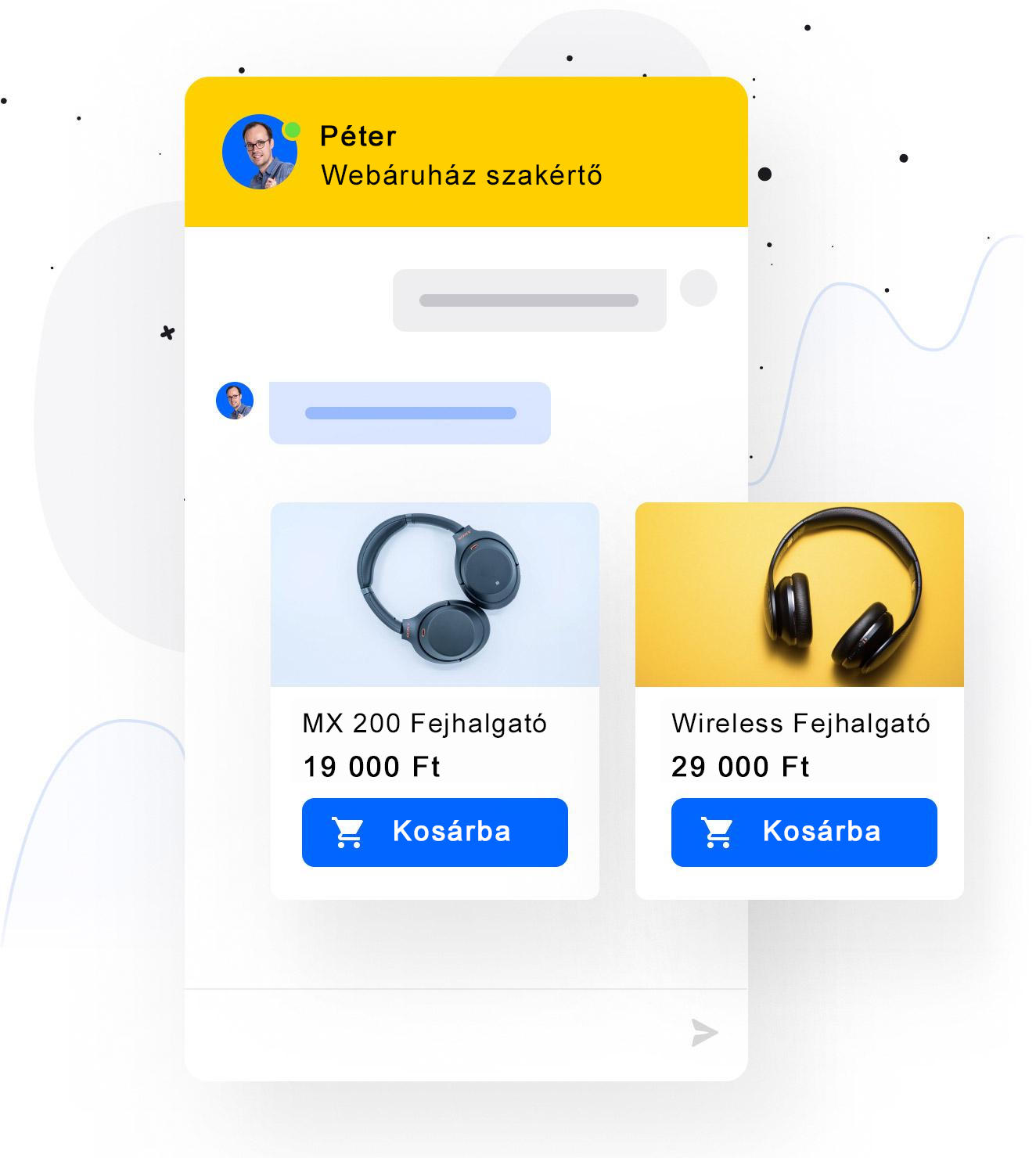 weboldal chat